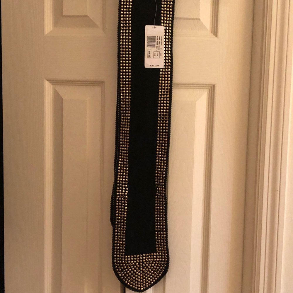 BCBG suede belt